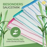 thumbnail of MUXEL Bambus Tücher - 5x Bambus Geschirrtücher - Extra saugfähiges Putztuch - Weiche Bambuslappen zum Polieren, Abtrocknen & Wischen - Nachhaltige