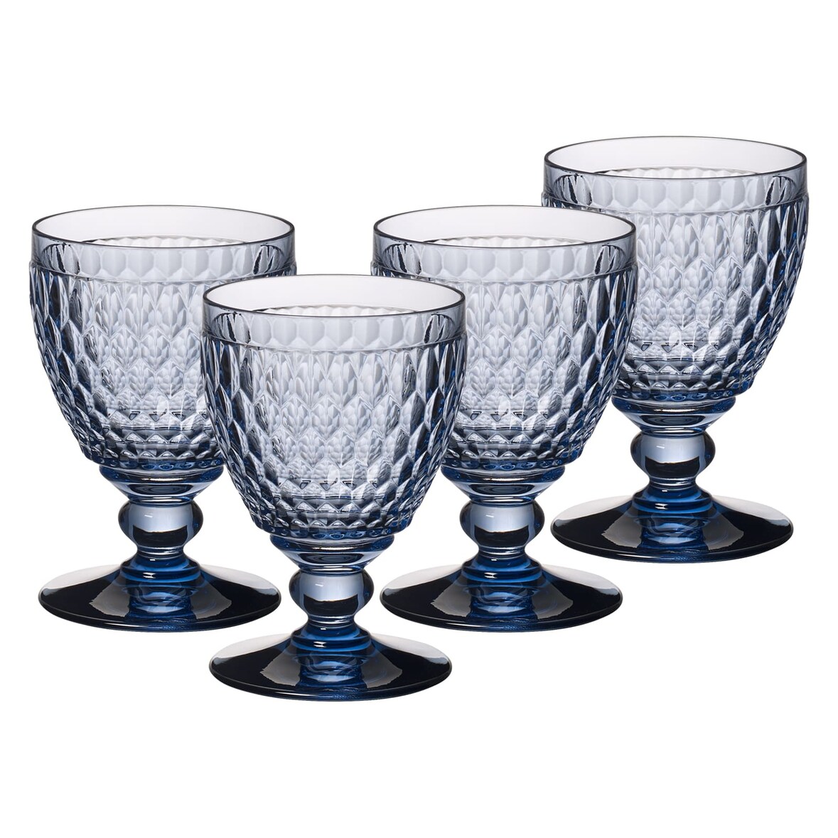 Villeroy & Boch Boston Coloured Wasserglas 400 ml blau 4er Set