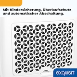 thumbnail of Exquisit Mobiler Luftentfeuchter, 5,5 Liter Wassertank, 400 Watt, 180m³/h, Timer, Für 30-35m², Betriebs-LED, Kindersicherung, LE 2055 wes