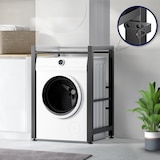 thumbnail of Waschmaschinenregal Medina schwarz