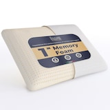 thumbnail of The White Stone Bettkissen aus Memory-Schaum, hypoallergen, ergonomisch, atmungsaktiv, milbendicht, Anti-Schweiß, kühlend, orthopädisch, 2er-Set.