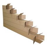 thumbnail of 10 Stück Versandhülsen / Karton 105 x 105 x 210 mm zweiwellig
