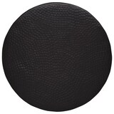 thumbnail of Table basse martelée en aluminium Ø 50x30 cm noir Modèle Renaissance Design