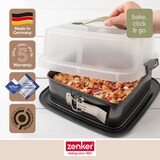 thumbnail of Moule à charnière carré avec couvercle Zenker Bake Click and Go