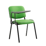 thumbnail of Lot de 4 Chaises Ken en similicuir avec tablette rabattable Vert