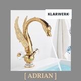thumbnail of ADRIAAN | Design RVS grote badkamerkraan zwaanlook | luxe wastafelkraan hotel catering |