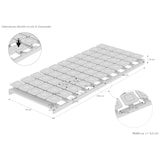 thumbnail of Zirbenholz metallfreier Tellerlattenrost 80x200 Holzteller unbehandelt 70.98-0880 x 200