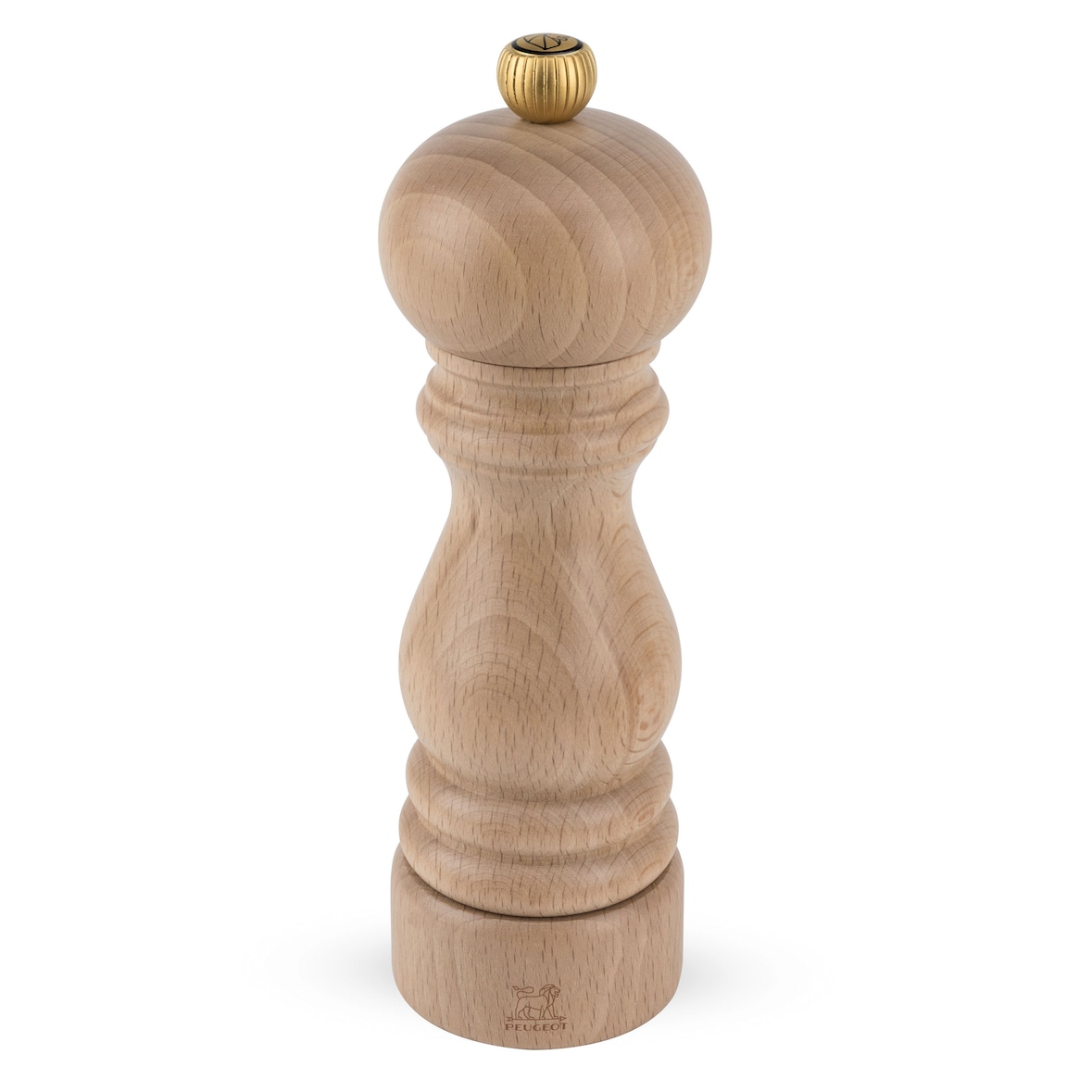 PEUGEOT Pfeffermühle PARIS 18cm Buchenholz Natur Stahlmahlwerk Gewürzmühle