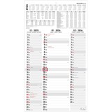 thumbnail of Dreimonatskalender Streifenplaner 955 33x58,8cm 2026