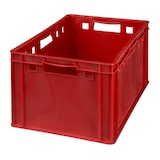 thumbnail of 4 Stück E3 Kisten 600 x 400 x 300 mm Fleischkiste Lagerkiste Metzgerkiste in rot