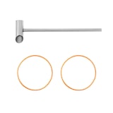 thumbnail of Royal Catering Zuckerwattemaschine - 52 cm - 1200 W - Spuckschutz - pink -