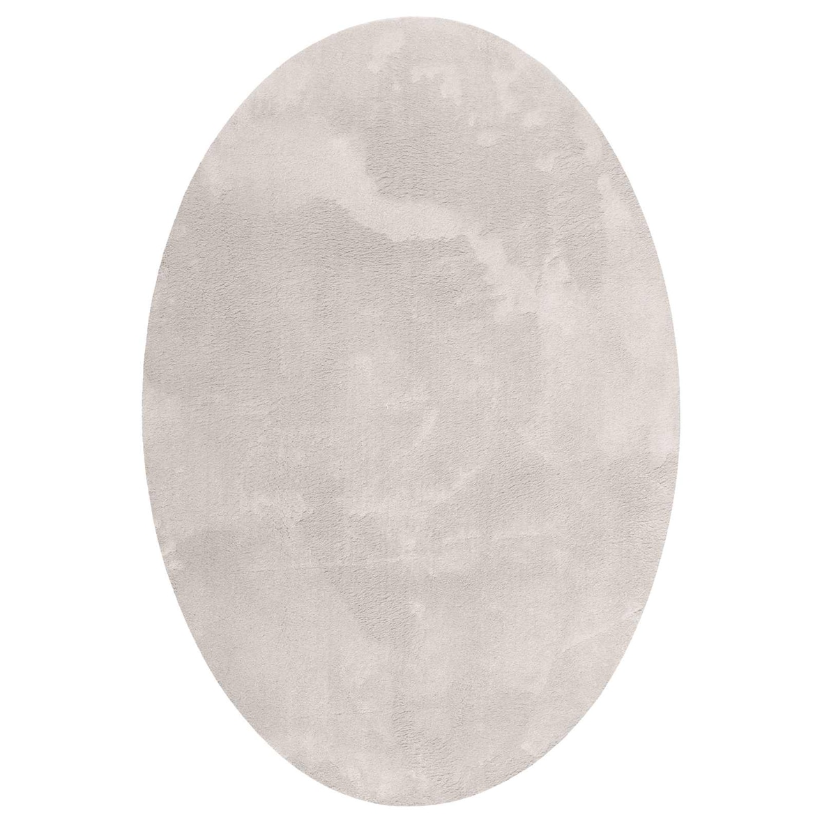 vidaXL Bereichsteppiche Oval HUARTE Sand 160 x 230 cm 100 %Polyester