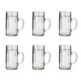 thumbnail of Bierglas, Bierkrug, Maßkrug, Bierseidel 6er Set Biergläser, Eckenmaßkrug - 0,5 Liter