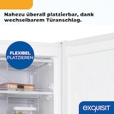 thumbnail of Exquisit Gefrierschrank, 177 Liter, Standgerät, 4-Sterne-Gefrieren, Toplader, Tiefkühlen, kompakt, GS230-H-050C weiss