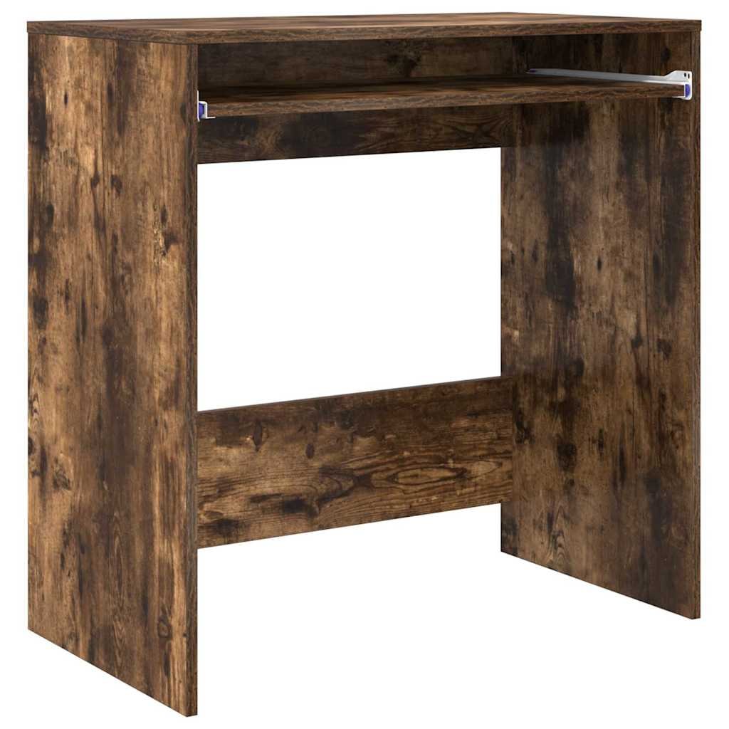 vidaXL Schreibtisch Geräucherte Eiche 77,5 x 43 x 79 cm Holzwerkstoff