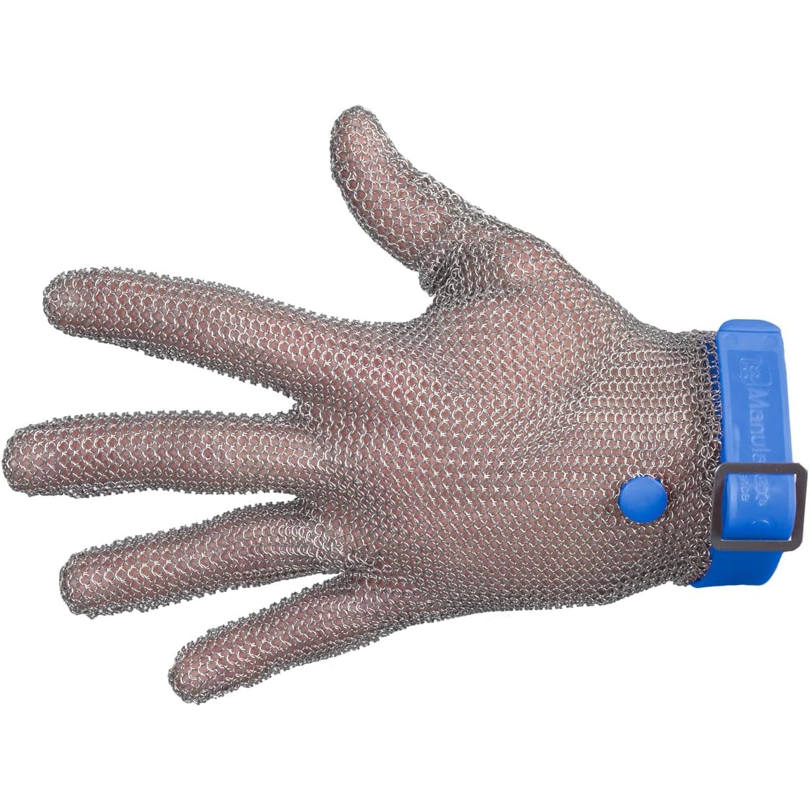 Guante de malla metálica inoxidable, Talla L "Manulatex"