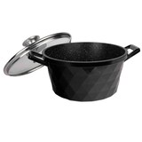 thumbnail of Kochtopf 10 L Suppentopf Antihaft Induktion Schmortopf 32 cm Aluguss Bratentopf