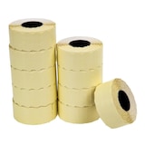 thumbnail of Prijstang etiketten wit