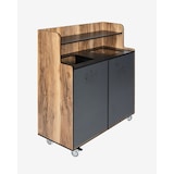 thumbnail of Mobiliara - Meuble de tri trineo -Mobile -  Exterieur - Compact finition stratifiée-  2 Bacs 70 Litres -