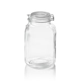 thumbnail of Voorraadpot XL, 3 liter, Ø 9 cm, hoogte 24 cm, glas, roestvrij staal, silicone