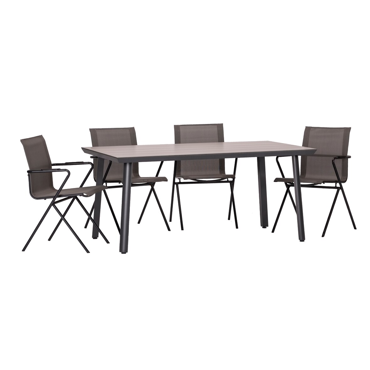 acamp Tischgruppe 4x 56096 Alpha Tex 1x 56373 Biarritz Tisch