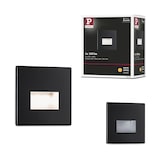 thumbnail of Paulmann Encastré mural LED Edge Quadro  carré 80x80mm  1,2W 50lm 230V  2700K Noir mat 93094