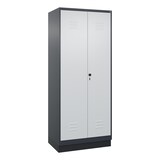 thumbnail of C+P Putzmittel-Spind Classic PLUS, Sockel, 2 Abteile, 1950x800x500mm, 7016/7035