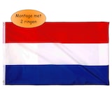 thumbnail of Nederlandse Vlag - Rood wit blauw - 90 x 150 cm - Polyester