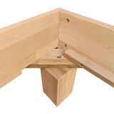 thumbnail of Doppelbett Überlänge Kingsize 180x220 Buche Massivholz natur Zubehör wählbar V-60.80-18-220  ohne Zubehör