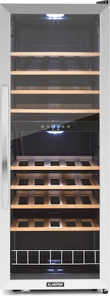 thumbnail of Klarstein Vinamour 54 Duo Weinkühlschrank 2 Zonen 148 Ltr 54 Fl Touch-Display Schwarz