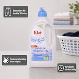 thumbnail of KLAR Universal Waschmittel Waschnuss flüssig 1,5 Liter für 20°C bis 95°C geeignet