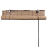 thumbnail of Helloshop26 - Store enrouleur bambou brun 100 x 160 cm fenêtre rideau pare-vue volet roulant 4102146