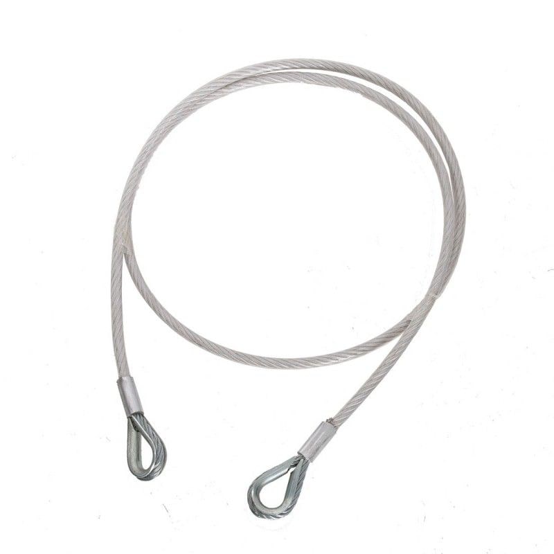 Portwest - Elingue d'ancrage en cable acier charge max 100kg Gris Acier Taille Unique