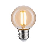 thumbnail of Paulmann Filament 230V LED Globe G60 E27780lm 7W 2700K dimmbar Gold 28986