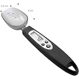 thumbnail of Lacor 62519 Balance de cuisine électronique, cuillère, balance alimentaire avec affichage numérique, 300 gr, noir, plastique, 22 x 2,5 cm