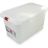 thumbnail of Pack 6 Tupper rectangular reutilizable con tapa, apto para microondas, lavavajillas y congelador. Medidas: 265x162x150 4,5L