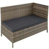 thumbnail of tectake Salotto in rattan con telaio in acciaio Barletta - naturale - 404399