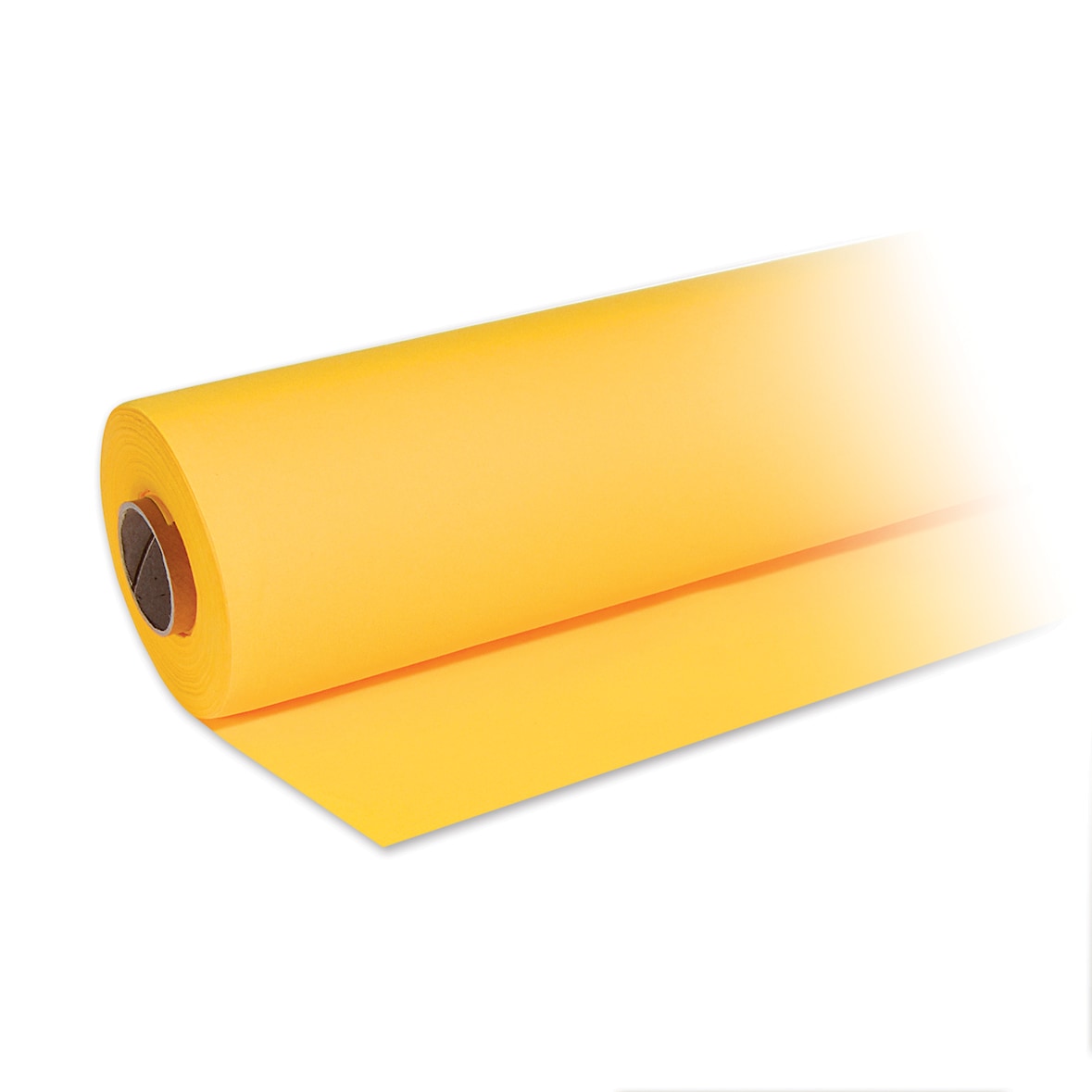 Deinpack 1 x Airlaid Tischdeckenrolle gelb 25m x 1,2m - Hochwertige Tischdecke
