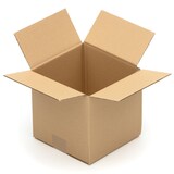 thumbnail of 50 x Faltkartons 200 x 200 x 200 mm - Kartons braun 1 wellig