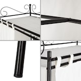 thumbnail of Metall-Garderobenschrank mit Vorhang 112x207x57cm