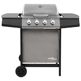 thumbnail of vidaXL Gasgrill mit 4 Flammen Schwarz und Silbern