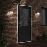 thumbnail of vidaXL LED-Außenwandleuchten 2 Stk. Schwarz Aluminiumdruckguss