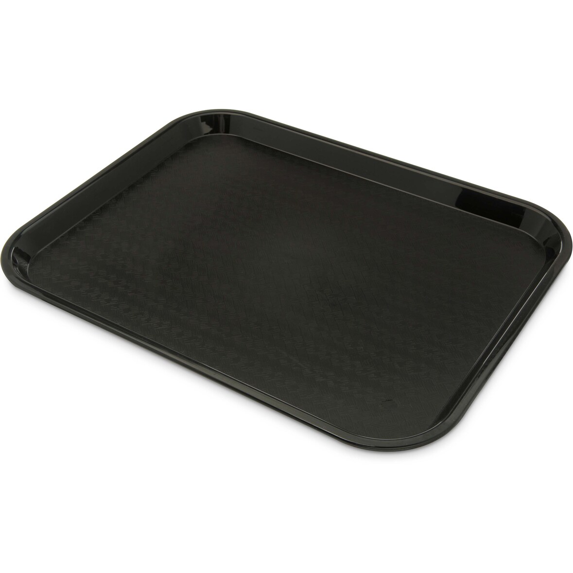 Carlisle Tablett Cafe 45 x 36 cm Polypropylen BPA-frei Foodsafe Schwarz