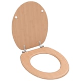 thumbnail of Helloshop26 - Set aus zwei WC-Sitzen mit Deckel MDF Bambus-Design 02_0002963