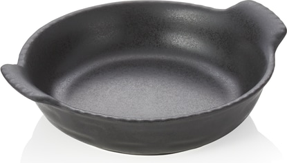Backform, Ø 20 cm, schwarz, Porzellan