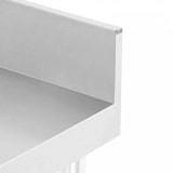 thumbnail of Mesa de acero inoxidable 60x70cm - Borde y estante - Equipementpro