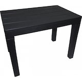 thumbnail of Gartentisch Bank Hocker 60x40 cm Kunststoff Anthrazit Robust Terrasse Balkon