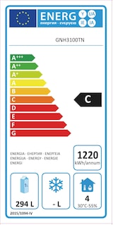 thumbnail of GastroHero Kühltisch Edelstahl GN 1/1 3-türig Umluftkühlung -2 °C bis +8 °C 230 V Profi Gastronomie Kühltisch ECO 3/0 1800x700x850 mm