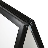 thumbnail of Chevalet de trottoir slide in noir B1 100 x 70 cm