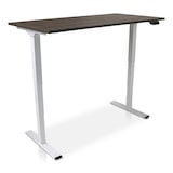 thumbnail of Elektrisch zit-sta bureau - MRC COMFORT - NEN-EN 527 | 180 x 80 cm | frame wit – blad bruin eiken